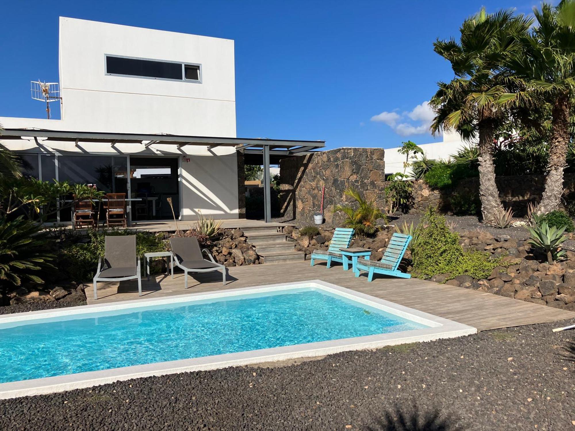 Majanicho Rock - Villa With Heated Pool Lajares Εξωτερικό φωτογραφία